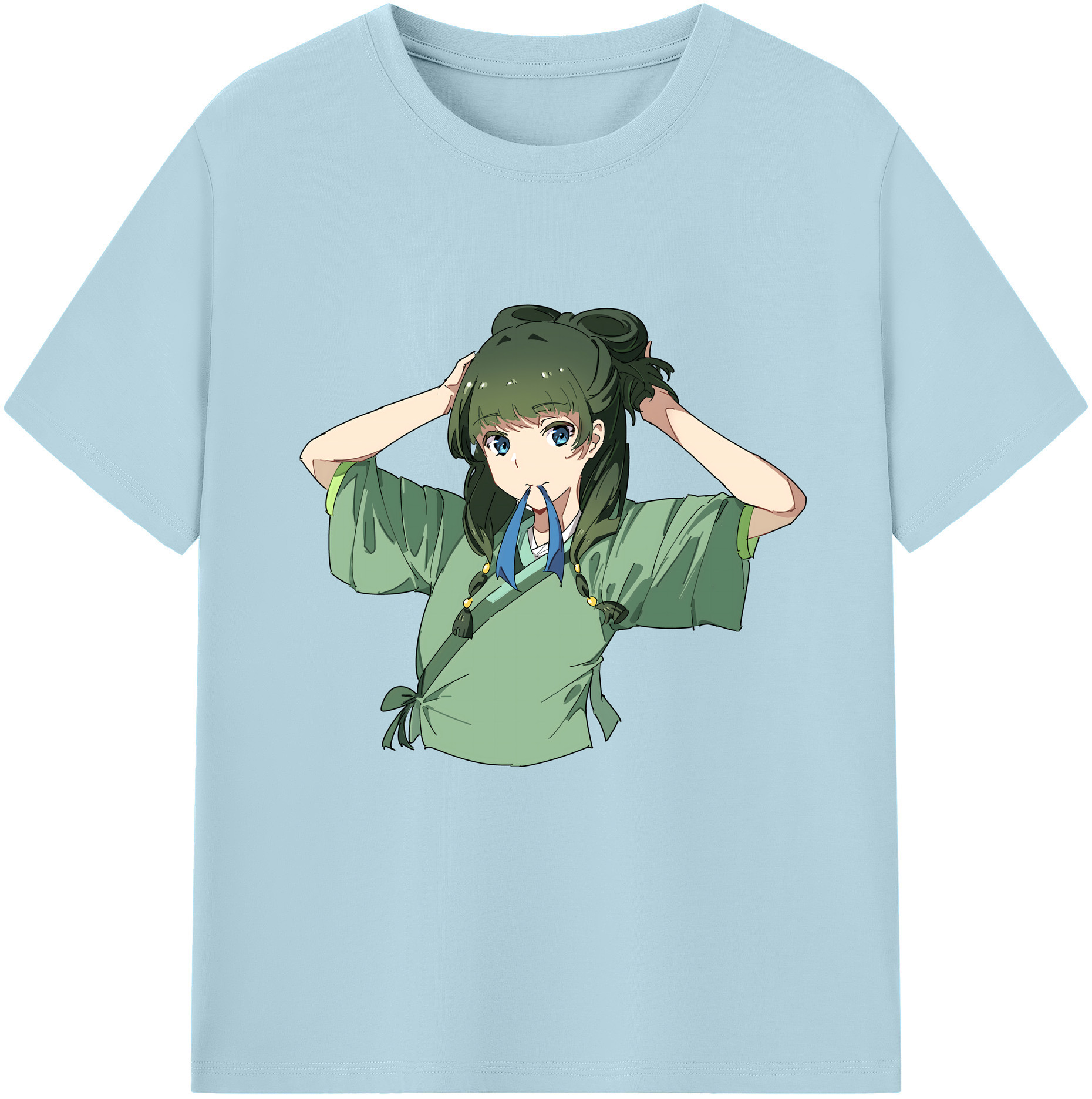 （画像用） 薬屋のひとりごと The Apothecary Diaries 綿100％半袖Tシャツ（フロントプリント）